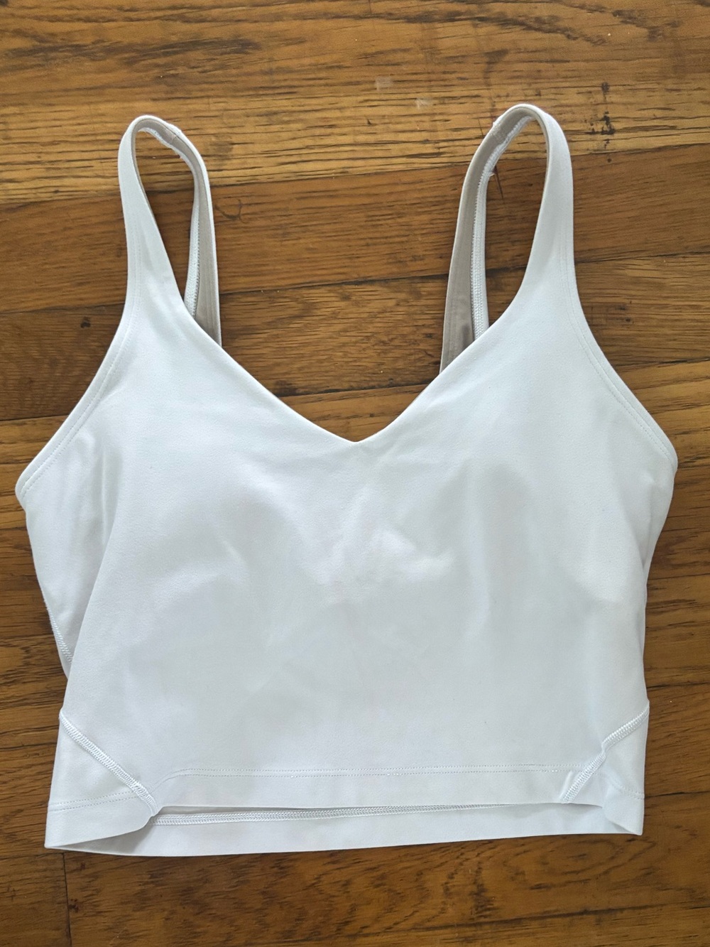lululemon White Alight Tank